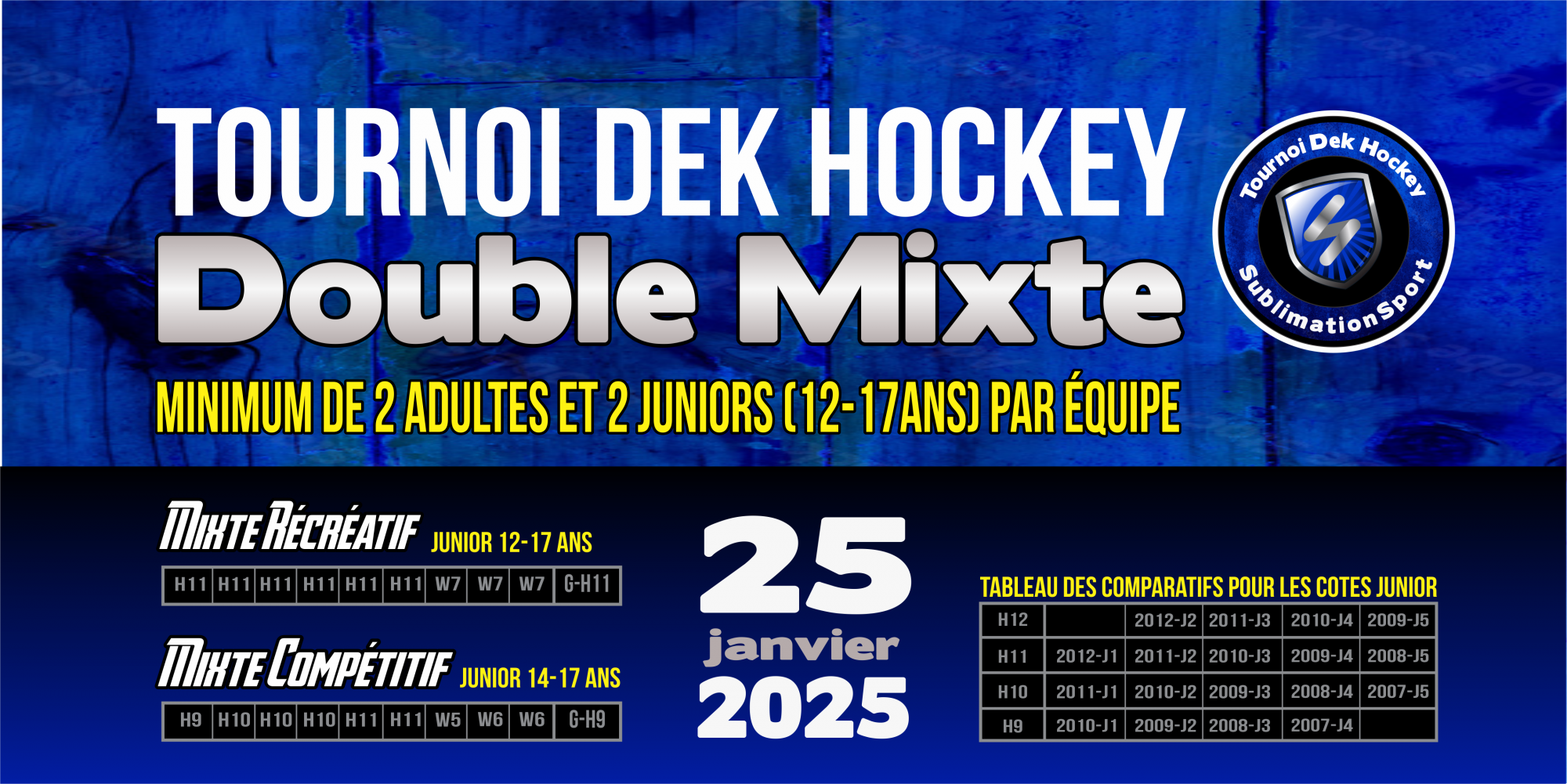 EnteteTournoi Mixte 25janvier2025